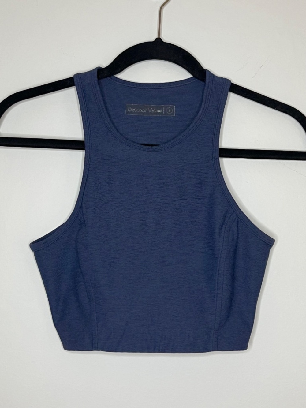 Outdoor Voices Athena High Neck Crop Top